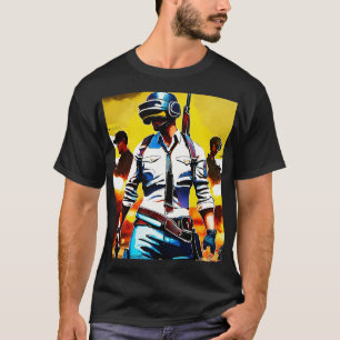 Schlachtfeld mobil oder PUBG-T - Shirt