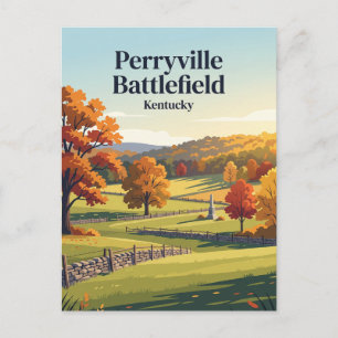 Schlachtfeld Perryville Kentucky Postkarte