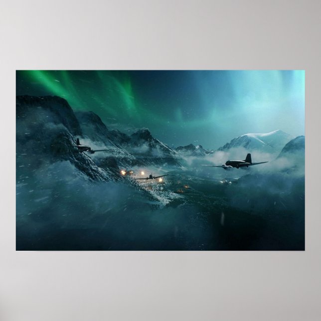 Schlachtfeld Poster (Vorne)