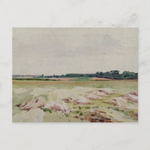 Schlachtfeld von Agincourt, 25. Oktober 1415 Postkarte