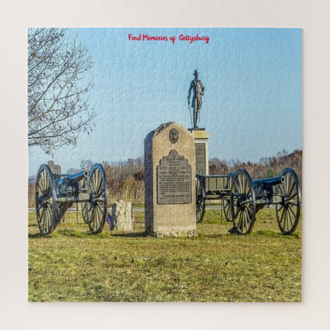 Schlachtfeld von Gettysburg. Jigsaw Puzzle (Vertikal)