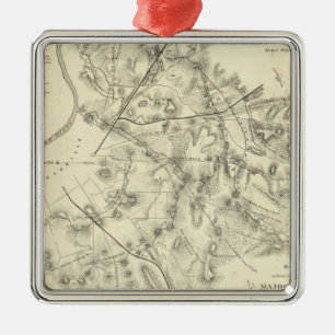 Schlachtfelder vor Nashville Ornament Aus Metall