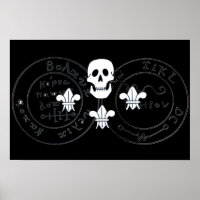 SCHLACHTKARTEN FÜR SKULTUR UND FLEUR DE LISE/PIRAT