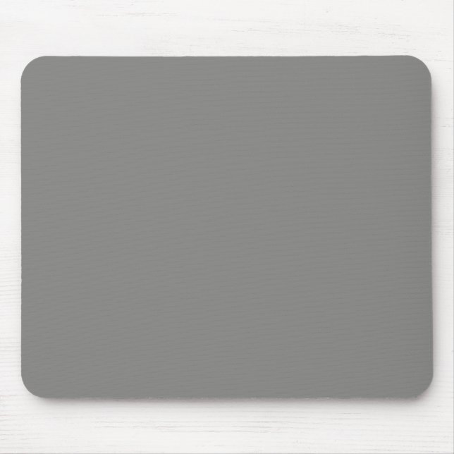 Schlachtkörpergrau (Vollfarbe) Mousepad (Vorne)