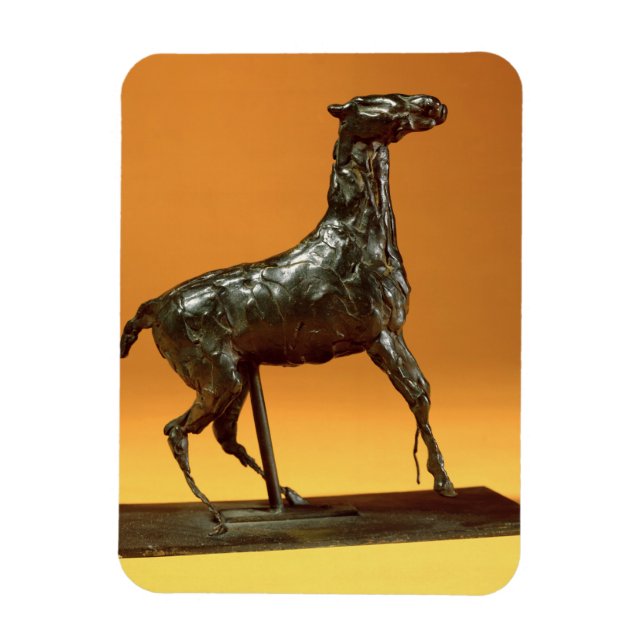 Schlachtpferd (Bronze) Magnet (Vertikal)