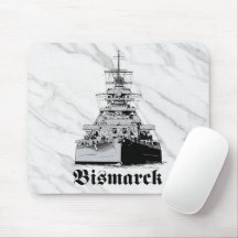 Schlachtschiff Bismarck Mauspad