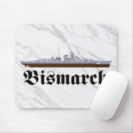 Schlachtschiff Bismarck Mauspad
