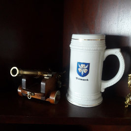 Schlachtschiff Bismarck Stein Bierglas