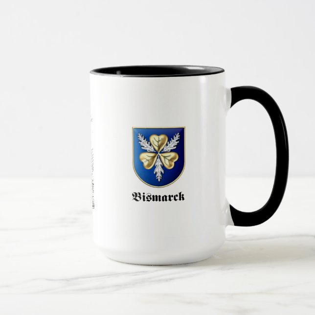 Schlachtschiff Bismarck Tasse (Rechts)