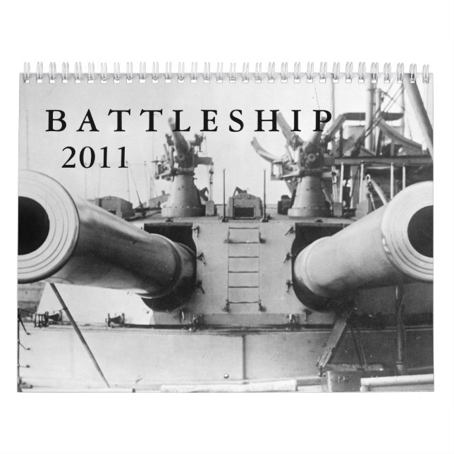 Schlachtschiff-Kalender Kalender (Titelbild)