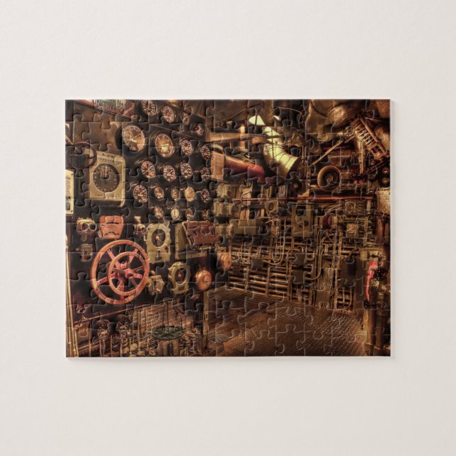 Schlachtschiff-Maschinenraum Puzzle (Horizontal)