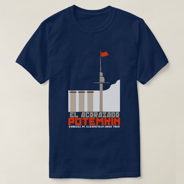 SCHLACHTSCHIFF POTEMKIN T-Shirt (Design vorne)