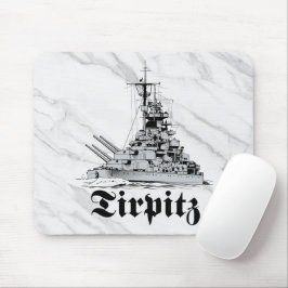 Schlachtschiff Tirpitz Mauspad