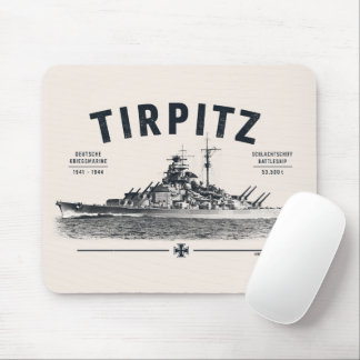 Schlachtschiff Tirpitz Mauspad