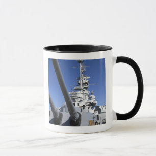 Schlachtschiff USS Alabama im Battleship Memorial Tasse