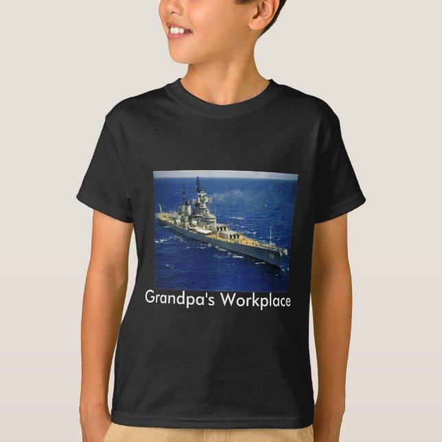 Schlachtschiff USS New Jersey  T-Shirt (Vorderseite)