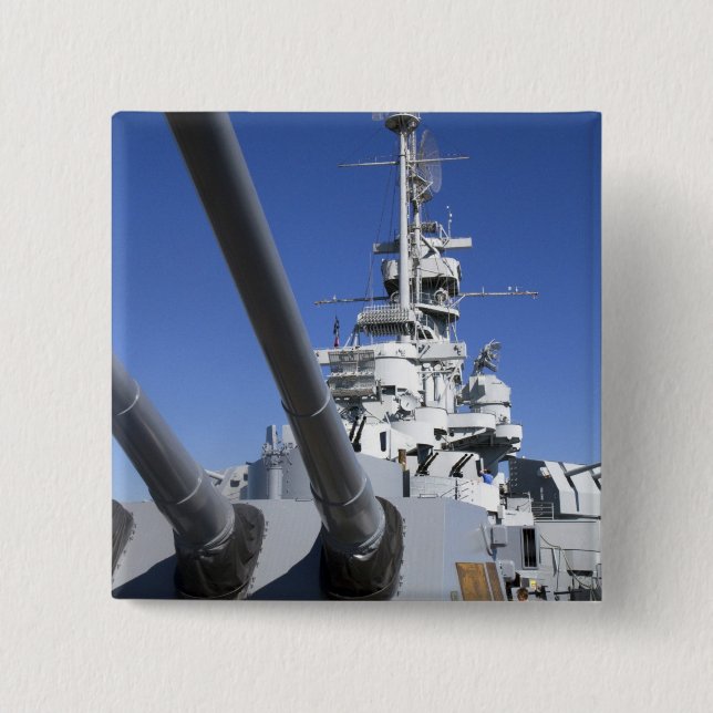 Schlachtschiff USSs Alabama am Button (Vorderseite)
