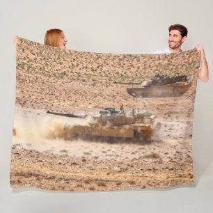 SCHLACHTTANK - Abrams M1 Fleecedecke