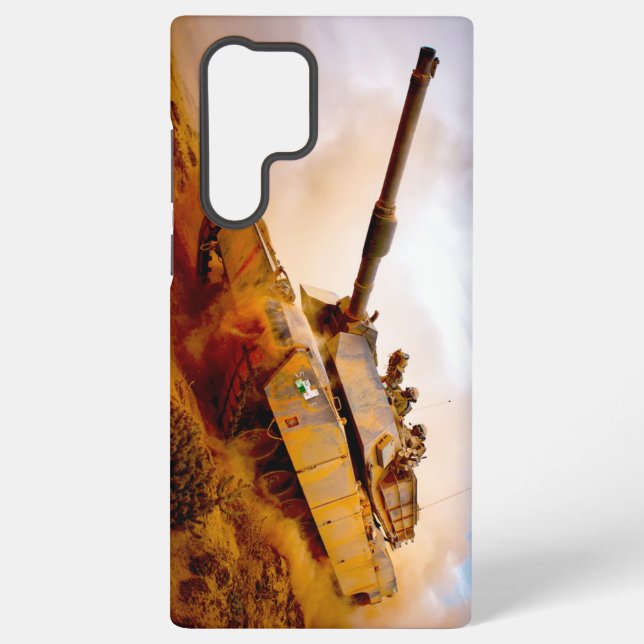 SCHLACHTTANK - Abrams M1 Samsung Galaxy Hülle (Rückseite)