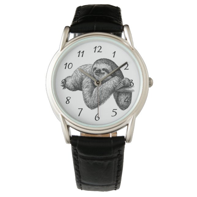 Schlacke auf Baum Armbanduhr (Vorderseite)