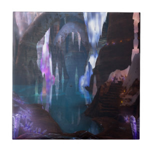 Schlackenhöhlen von der Nacht dekorativen Tile / T Fliese