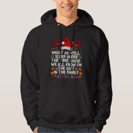 Schlaf auch unter dem Baumweihnachtsgeschenk Hoodie