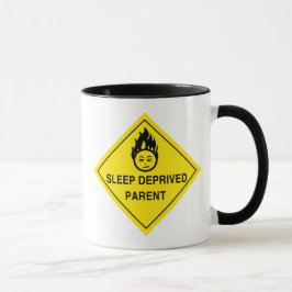 Schlaf beraubte Elternteil-Tasse Tasse