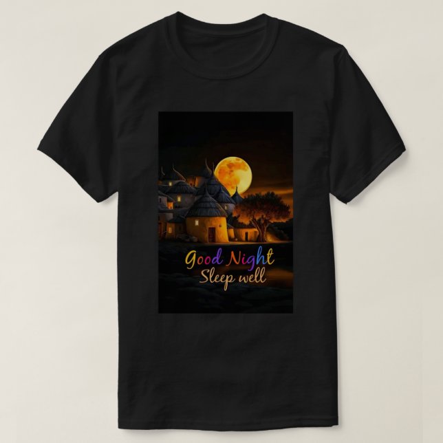 Schlaf gut. T-Shirt (Design vorne)