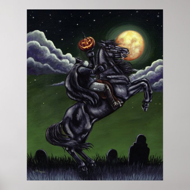 Schlaf-Hollow-Friedhof Poster (Vorne)