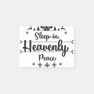 Schlaf im Himmlischen Frieden Post-it Klebezettel