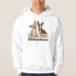 Schlaf mit Chihuahua Hoodie