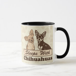 Schlaf mit Chihuahua Tasse