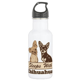 Schlaf mit Chihuahua Trinkflasche
