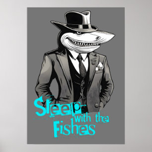 Schlaf mit den Fischen Poster