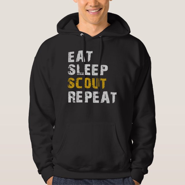 Schlaf-Scout Hoodie (Vorderseite)
