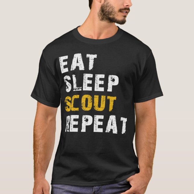 Schlaf-Scout T-Shirt (Vorderseite)