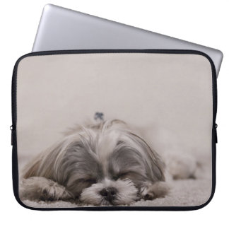 Schlaf Shih tzu Laptop Schläfchen, Schlafhund Laptopschutzhülle