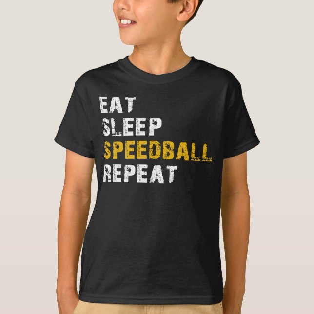 Schlaf Speedball T-Shirt (Vorderseite)
