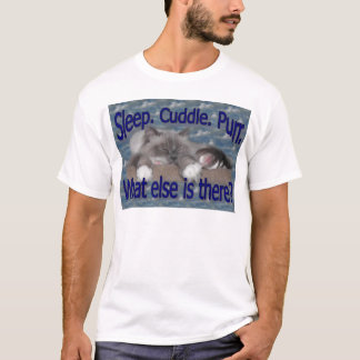 Schlaf-Umarmungs-Schnurren 2 T-Shirt