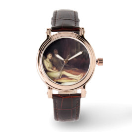 Schlaf und sein halber Bruder Tod (Kummer) Armbanduhr