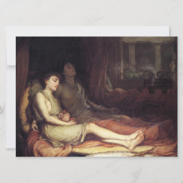 Schlaf und sein halber Bruder Tod (Kummer) Karte