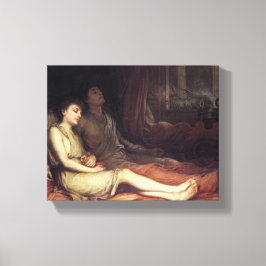 Schlaf und sein halber Bruder Tod (Kummer) Leinwanddruck