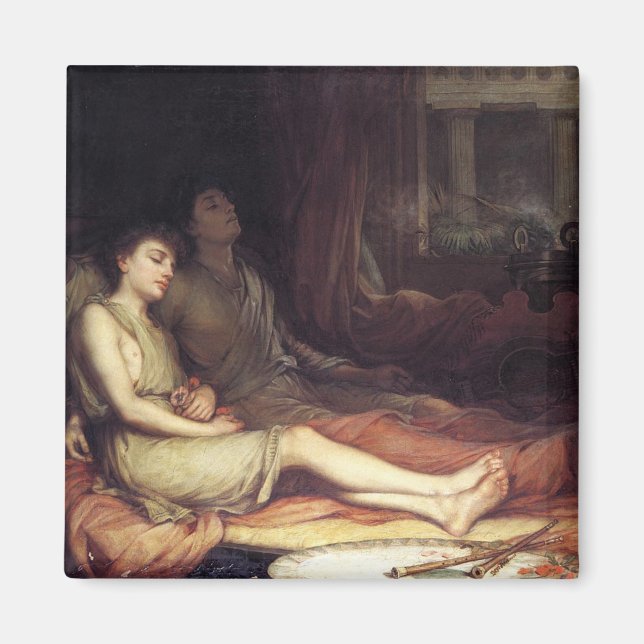 Schlaf und sein halber Bruder Tod (Kummer) Magnet (Vorne)