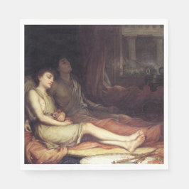 Schlaf und sein halber Bruder Tod (Kummer) Serviette