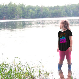 Schlaf unter dem Sterne Camping T - Shirt