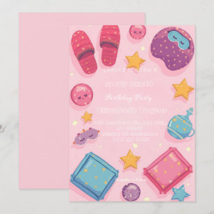 Schlaf unter Party-Einladung Einladung