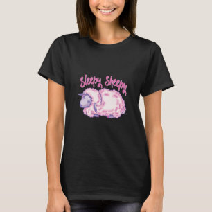 Schlaf von Schafen für Zuhause Pajama T-Shirt