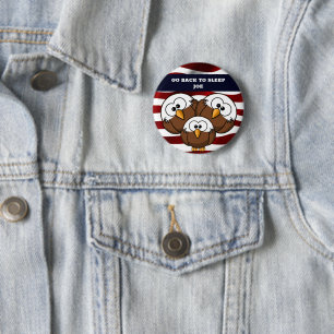 "SCHLAF WEITER JOE" KNOPF BUTTON