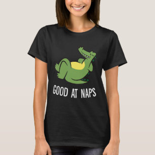Schlafalligator gut in Nickerchen, die Alligator a T-Shirt
