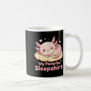 Schlafanzug Axolotl Lieblings Schlafshirt Frauen G Kaffeetasse